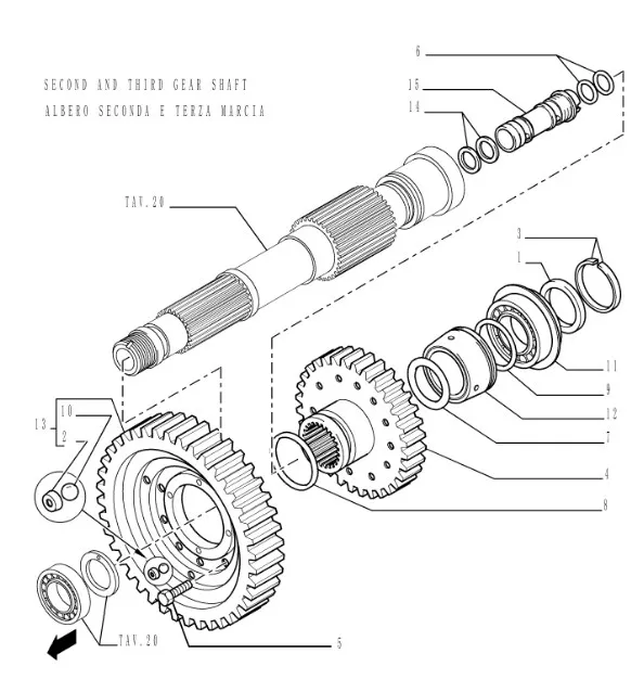 20439480 - подшипник
